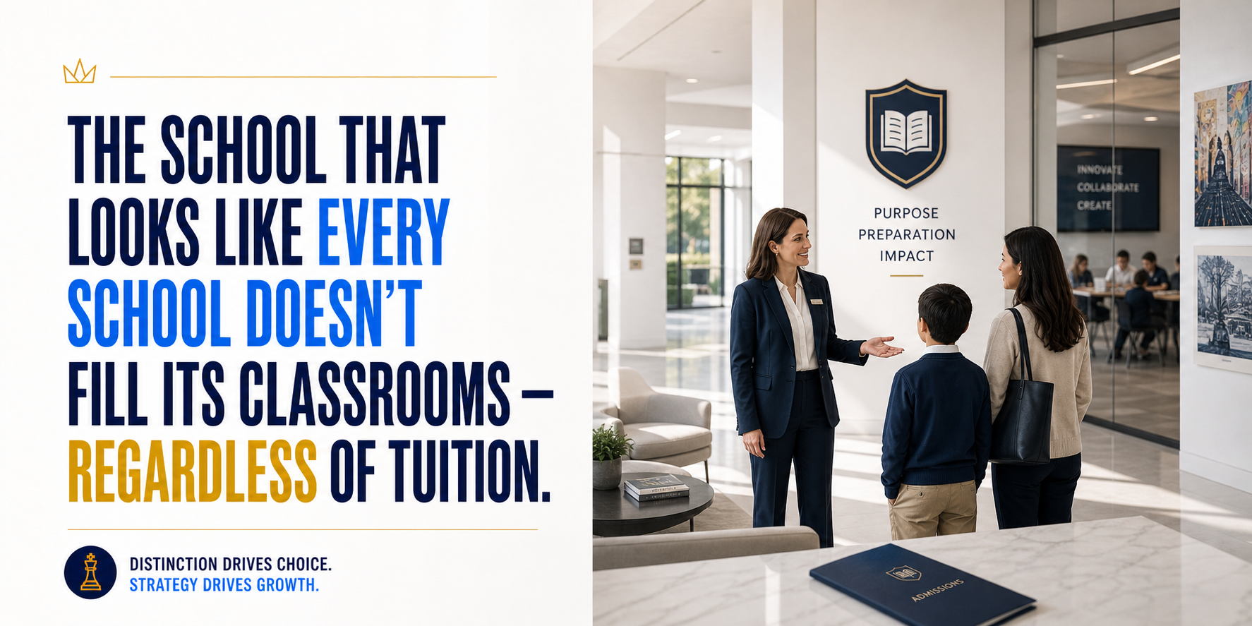 The School That Looks Like Every School Doesn’t Fill Its Classrooms — Regardless of Tuition.
